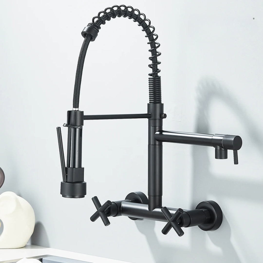 Aura Wall-Mounted Luxury Kitchen Tap