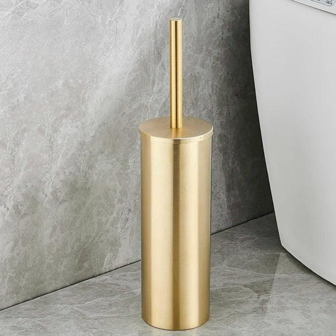 Brushed Stainless Steel Bathroom Toothbrush Holder