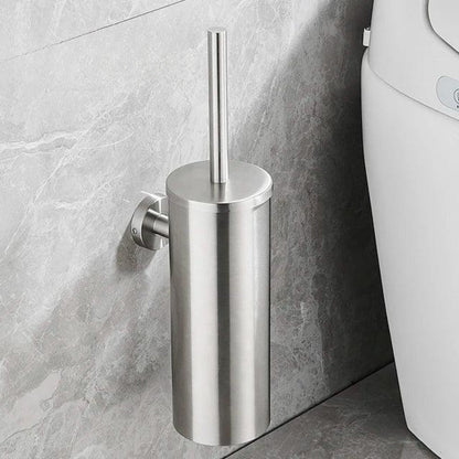 Brushed Stainless Steel Bathroom Toothbrush Holder