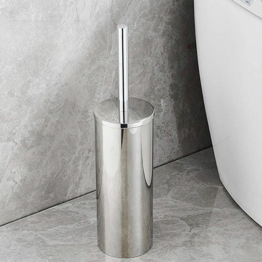 Brushed Stainless Steel Bathroom Toothbrush Holder