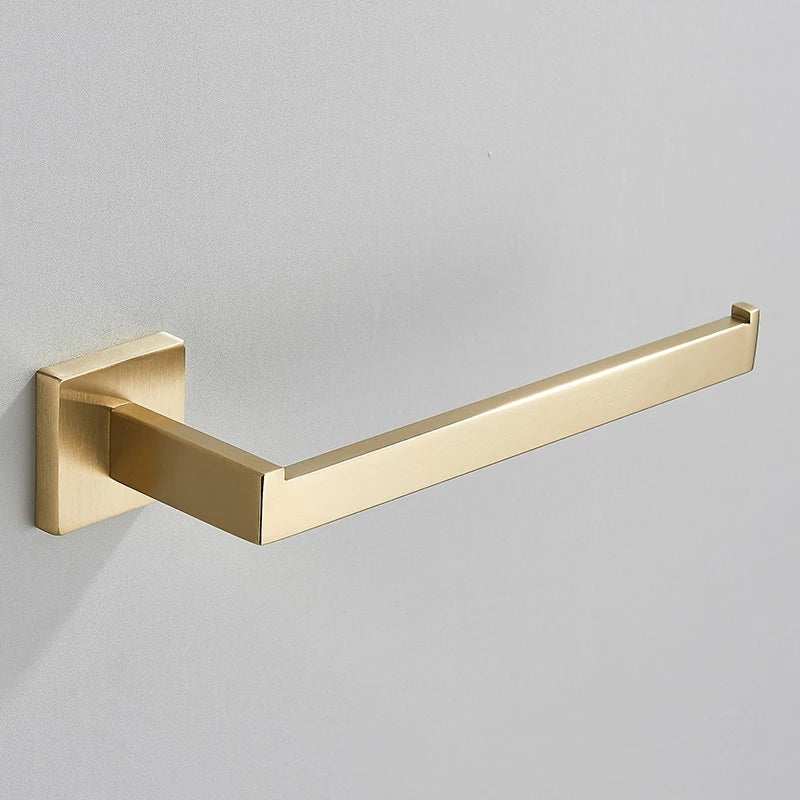 Square Stainless Steel Face Towel Holder – 26cm