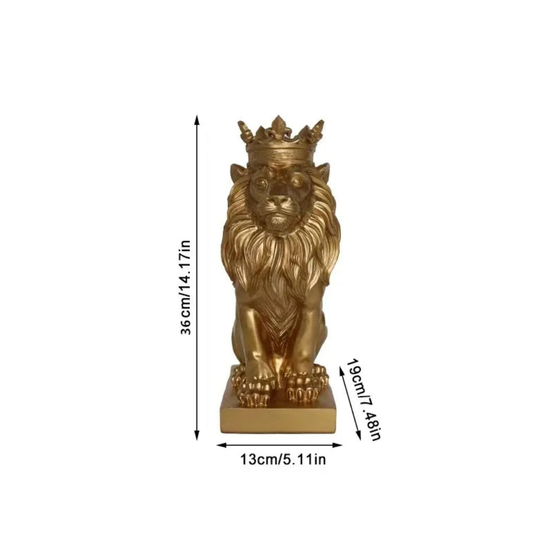 Decorative Emperor Lion Figurine