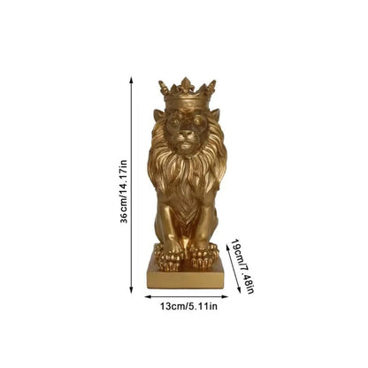 Decorative Emperor Lion Figurine