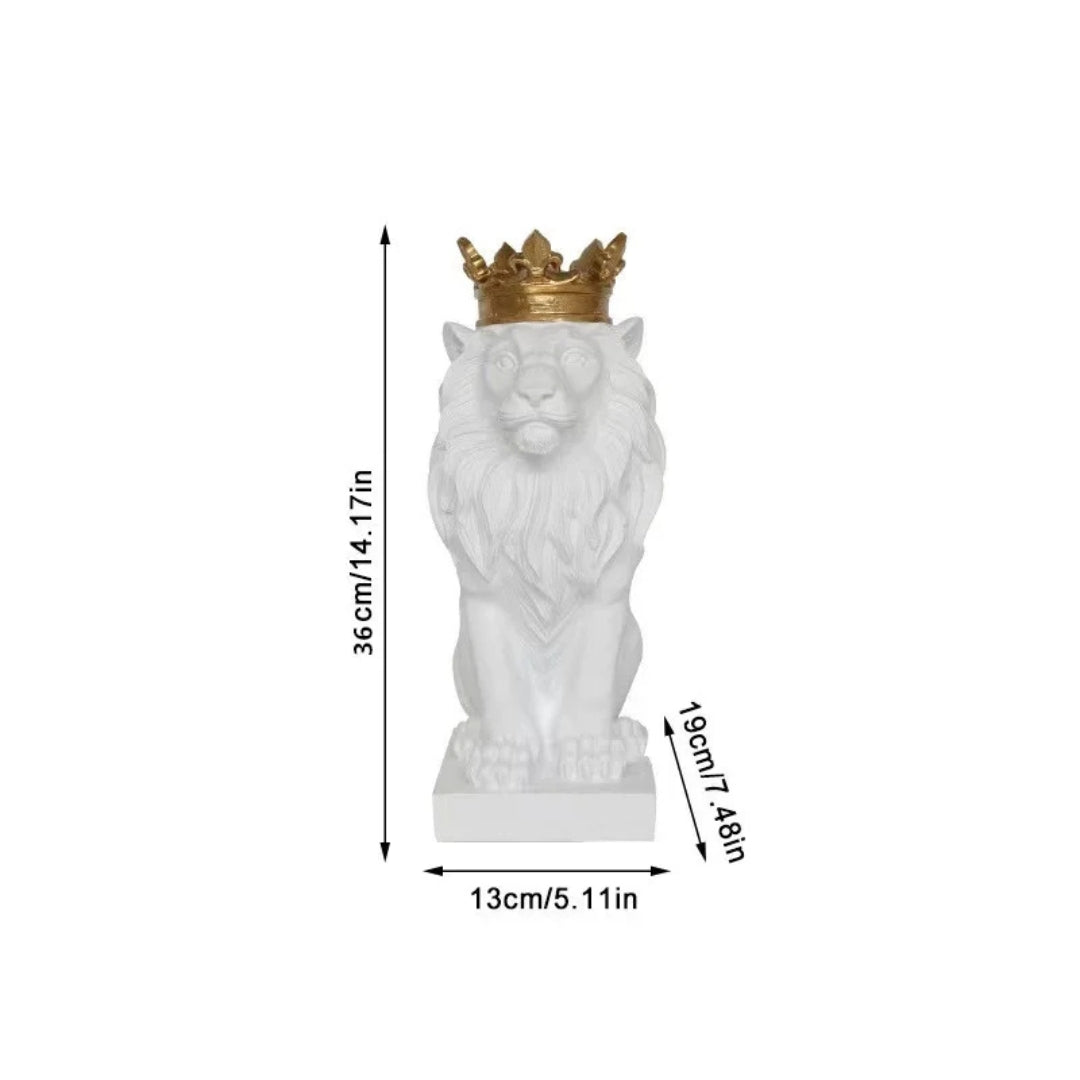 Decorative Emperor Lion Figurine