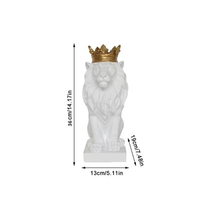 Decorative Emperor Lion Figurine