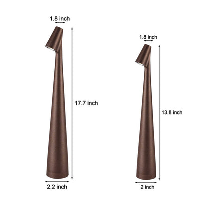 Modern Conical Stem Accent Table Lamp LED