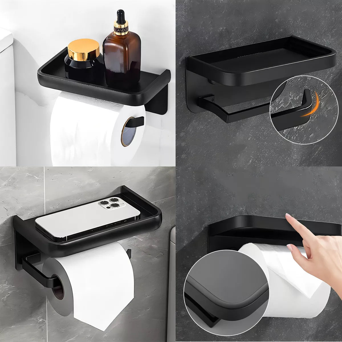 Modern Genova Toilet Paper Holder