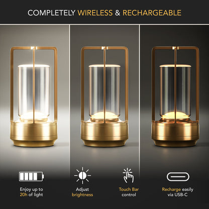 Versailles Crystal Lantern Lamp