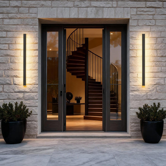 outdoor lighting,
outdoor light,
outdoor wall lights,
Wall Lights,
Linear Lights,
Linear Wall Lights,
Touched home,