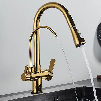 Touch-Control Luxury Monobloc Kitchen Tap with Filter