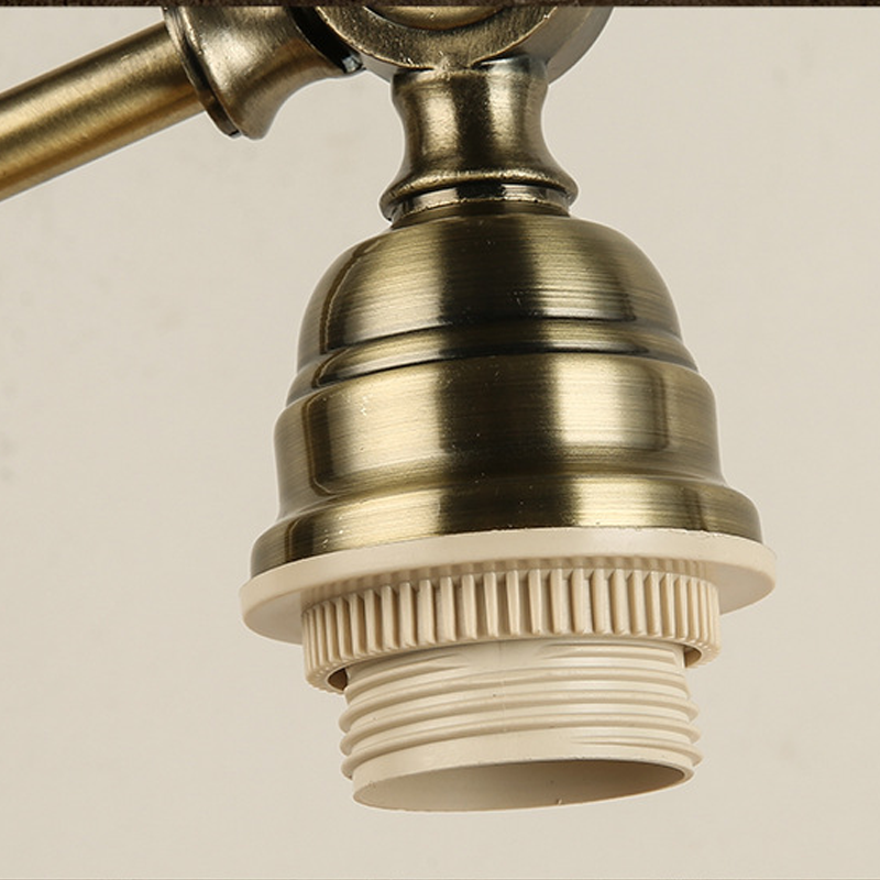 Antique Metallic LED Desk Lamp with Adjustable Gooseneck for Task Lighting