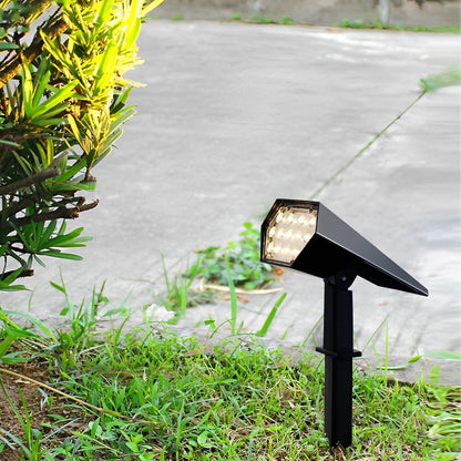 Flood Spike Light Adjustable Angle Solar Spotlight