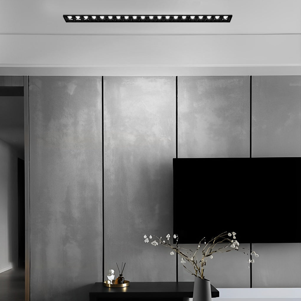 LED Linear Downlight Borderless Embedded Spot Ceiling Light