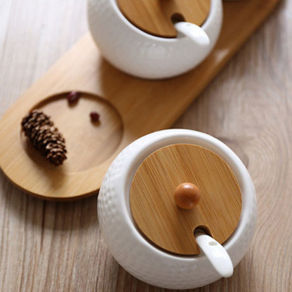 porta tempero de madeira, porta condimentos de madeira, porta condimentos bambu, porta tempero de bambu,