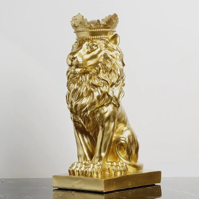 Decorative Emperor Lion Figurine