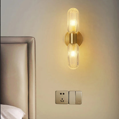 Retro Elegance Gold Indoor Wall Light