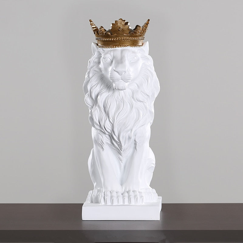 estatueta leão, estatuetas, decoração para casa, estatueta decorativa, estatueta, decoração de sala, decoração de interiores, estatuetas para decoração,