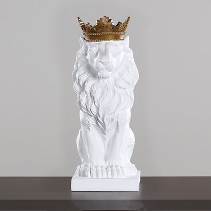 estatueta leão, estatuetas, decoração para casa, estatueta decorativa, estatueta, decoração de sala, decoração de interiores, estatuetas para decoração,