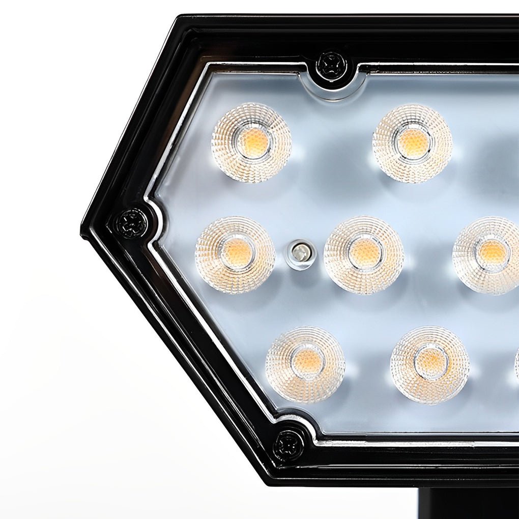 Flood Spike Light Adjustable Angle Solar Spotlight