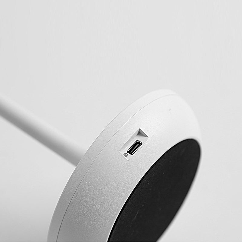 Modern Rechargeable Metal Double Head Cordless Table Lamp Touch on/off