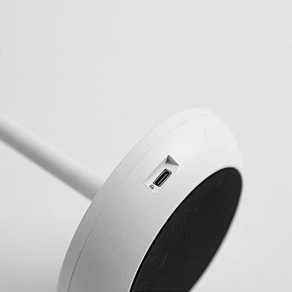 Modern Rechargeable Metal Double Head Cordless Table Lamp Touch on/off