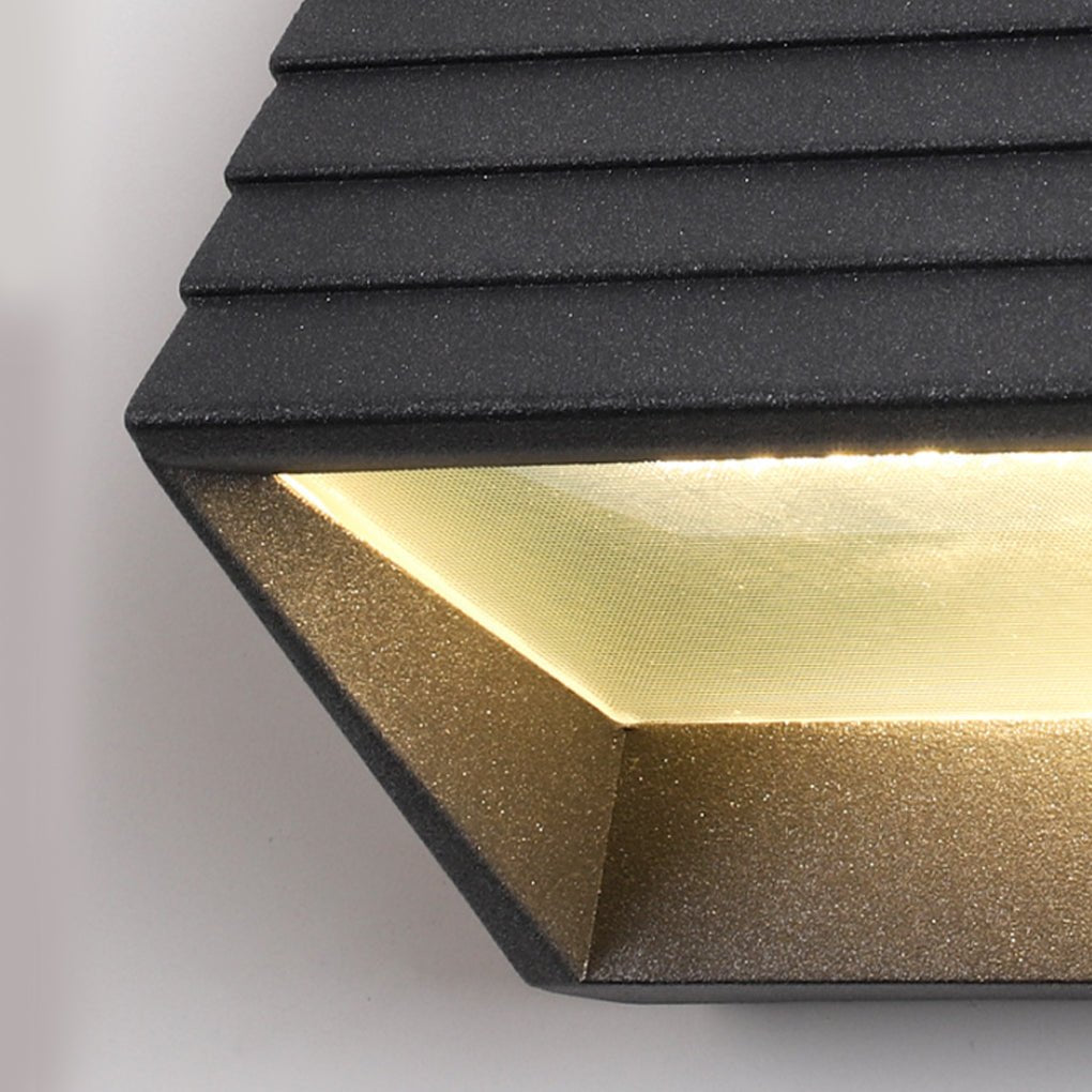 Applique murale LED extérieure moderne et minimaliste, étanche, pour villa, jardin, balcon ou escalier