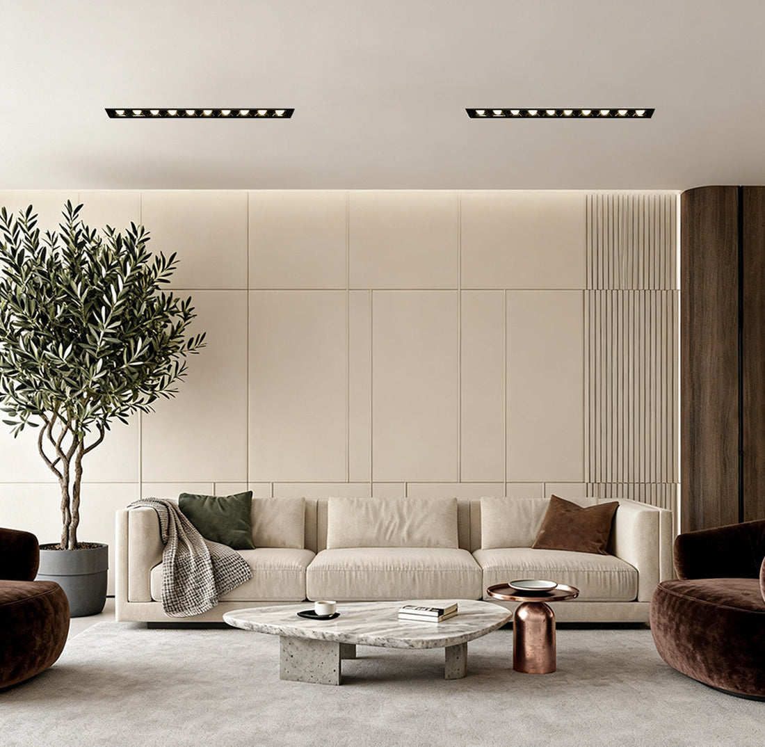 LED Linear Downlight Borderless Embedded Spot Ceiling Light