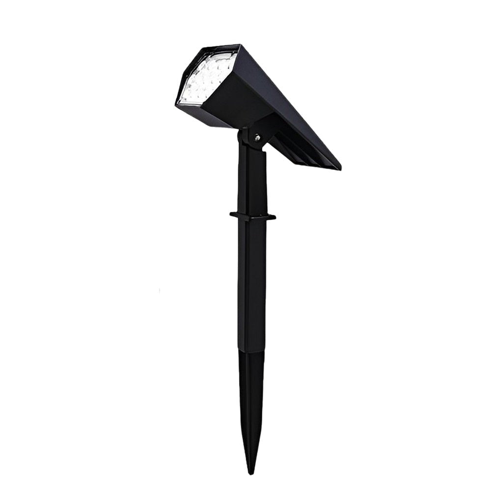 Flood Spike Light Adjustable Angle Solar Spotlight