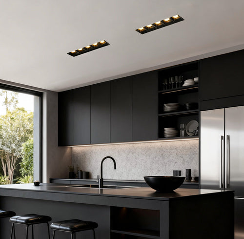 LED Linear Downlight Borderless Embedded Spot Ceiling Light