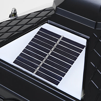 Luminaire en forme de pilier de pierre, style pavillon rétro, éclairage LED