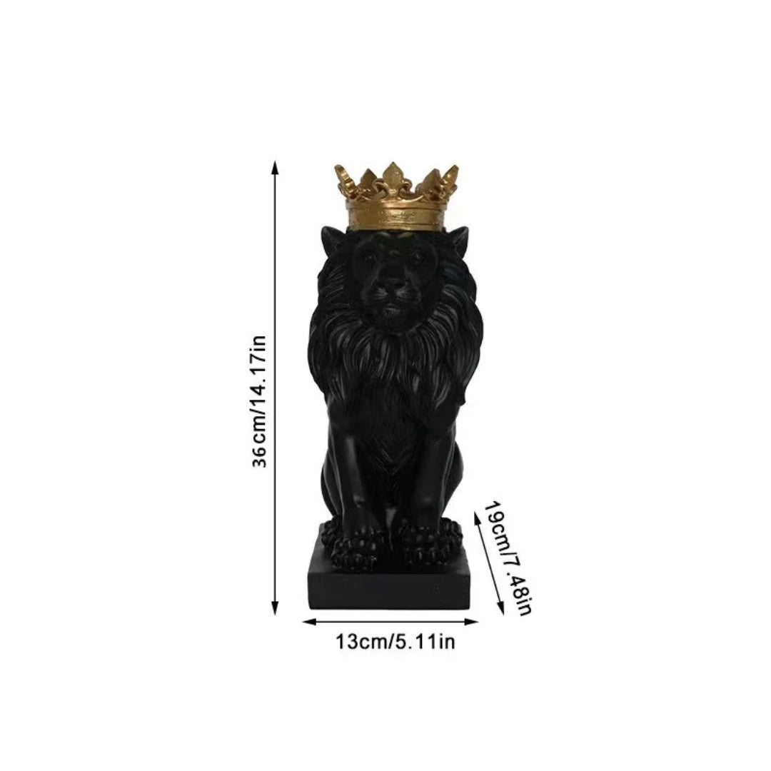 Decorative Emperor Lion Figurine